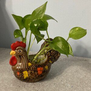 Rooster Planter